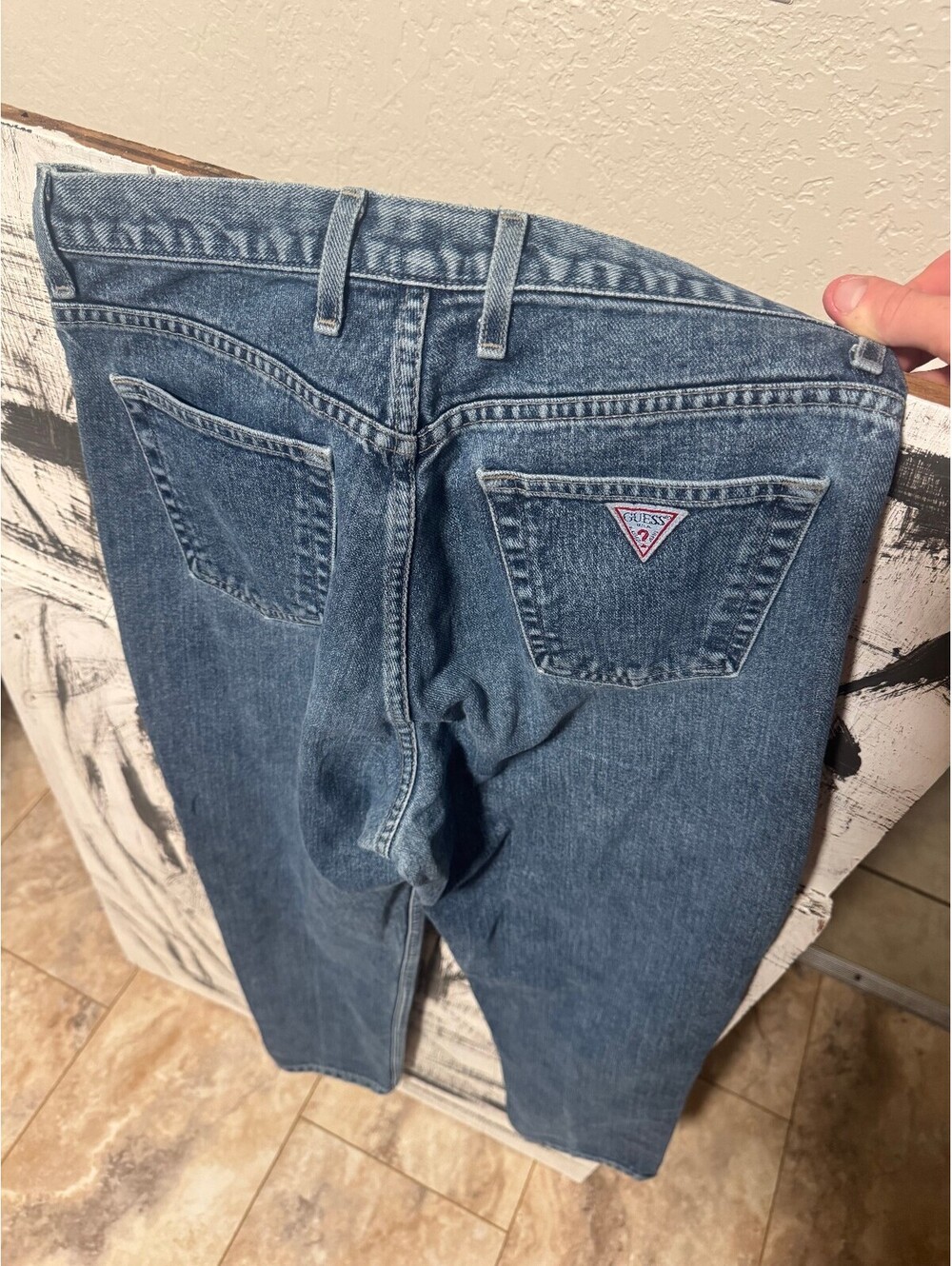 vintage 90s size 32 mens guess jeans style 1050